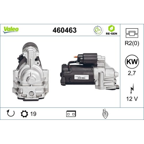 VALEO Starter VALEO RE-GEN AT