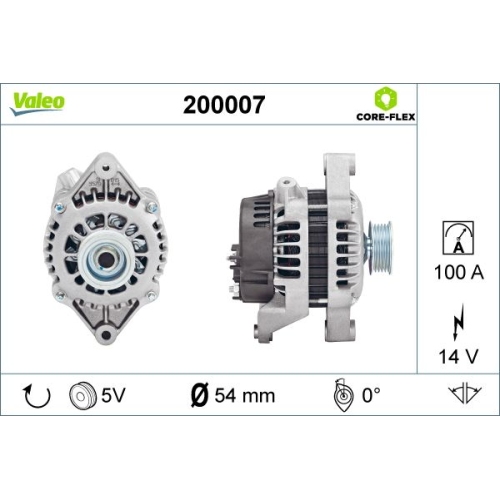 VALEO Generator VALEO CORE-FLEX