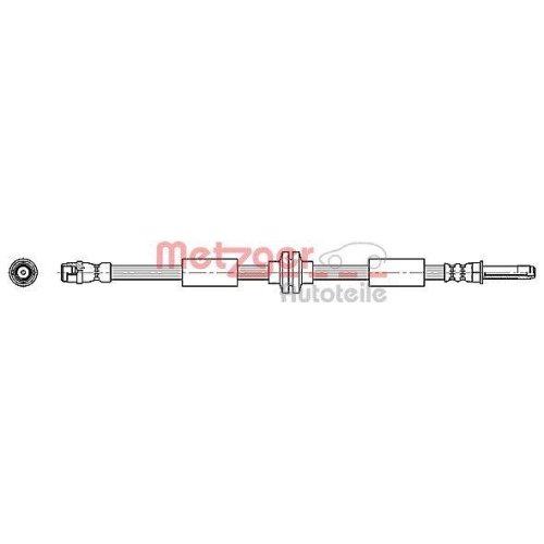 METZGER Bremsschlauch GREENPARTS