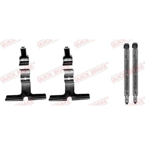 QUICK BRAKE Zubeh&ouml;rsatz, Scheibenbremsbelag