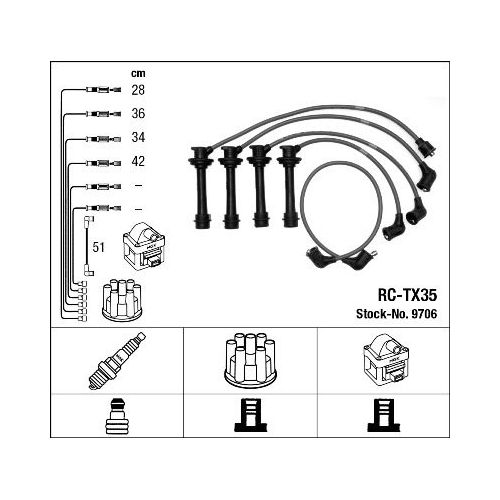 NGK Zündleitungssatz