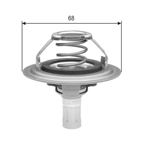 GATES Thermostat, Kühlmittel