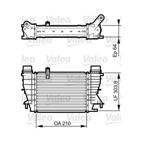 VALEO Ladeluftkühler