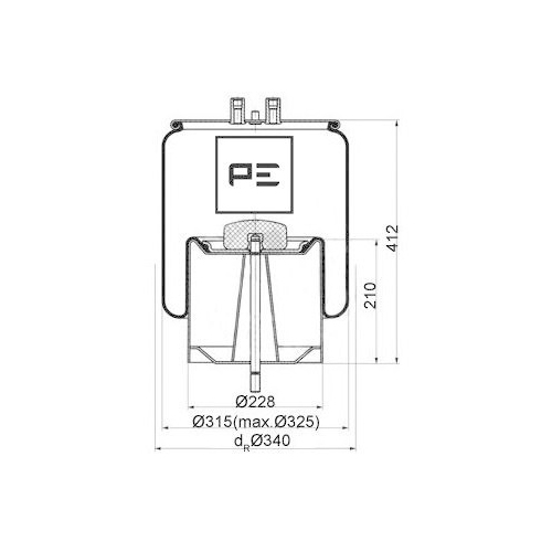 PE Automotive Federbalg, Luftfederung