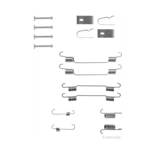 HERTH+BUSS JAKOPARTS Zubehörsatz, Bremsbacken