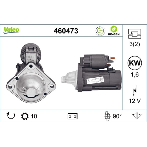 VALEO Starter VALEO RE-GEN AT