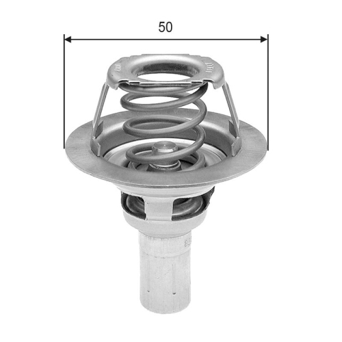 GATES Thermostat, Kühlmittel