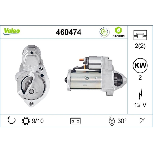 VALEO Starter VALEO RE-GEN AT