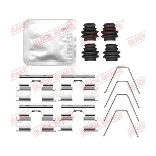 QUICK BRAKE Zubehörsatz, Scheibenbremsbelag