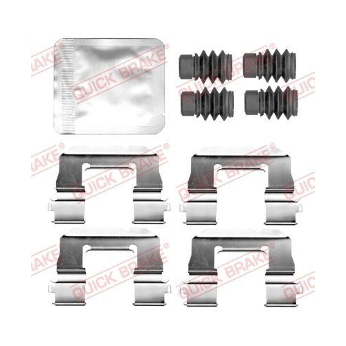 QUICK BRAKE Zubeh&ouml;rsatz, Scheibenbremsbelag