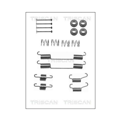 TRISCAN Zubehörsatz, Bremsbacken