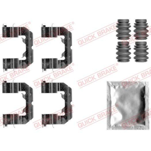 QUICK BRAKE Zubeh&ouml;rsatz, Scheibenbremsbelag