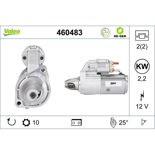 VALEO Starter VALEO RE-GEN AT