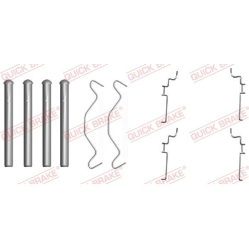 QUICK BRAKE Zubehörsatz, Scheibenbremsbelag