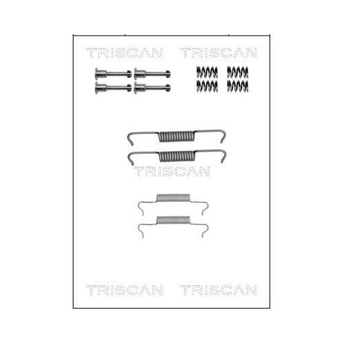 TRISCAN Zubehörsatz, Feststellbremsbacken