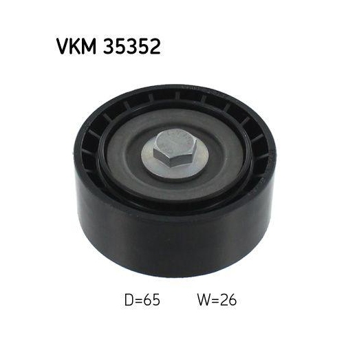 SKF Umlenk-/F&uuml;hrungsrolle, Keilrippenriemen