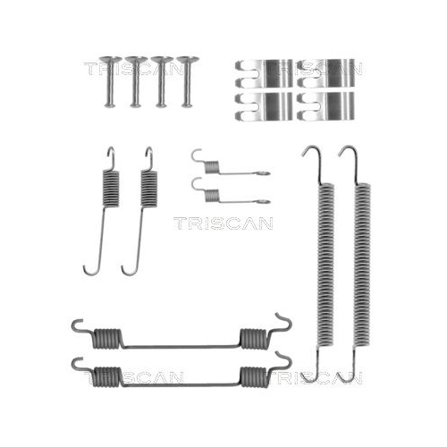 TRISCAN Zubehörsatz, Bremsbacken