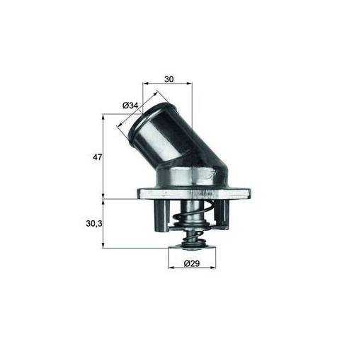 MAHLE Thermostat, Kühlmittel BEHR