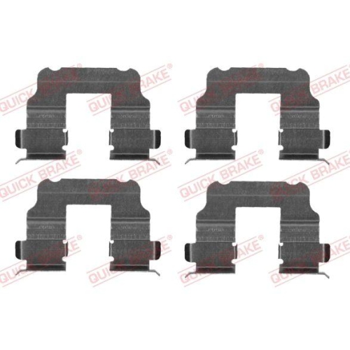 QUICK BRAKE Zubeh&ouml;rsatz, Scheibenbremsbelag
