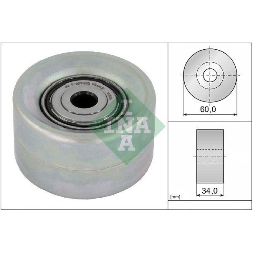 Schaeffler INA Umlenk-/Führungsrolle, Keilrippenriemen