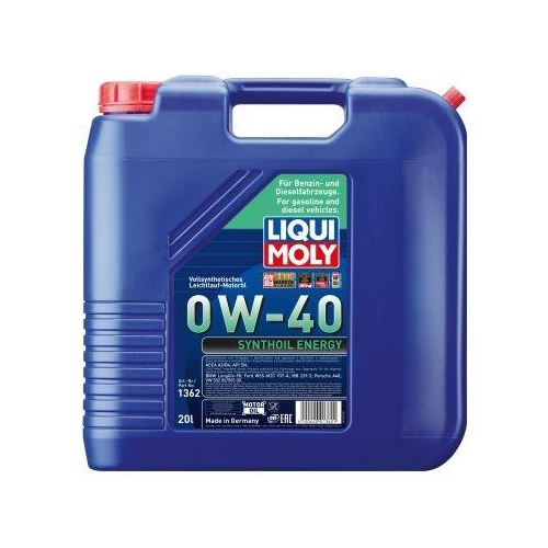 LIQUI MOLY Motoröl Synthoil Energy 0W-40