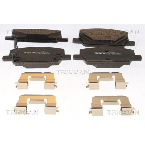 TRISCAN Bremsbelagsatz, Scheibenbremse