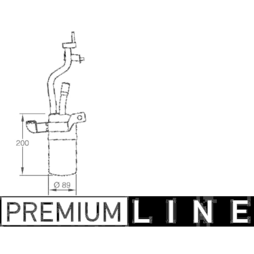 MAHLE Trockner, Klimaanlage BEHR *** PREMIUM LINE ***