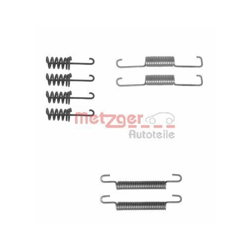 METZGER Zubehörsatz, Feststellbremsbacken GREENPARTS
