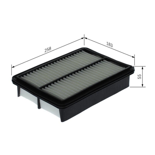 BOSCH Luftfilter