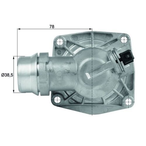 MAHLE Thermostat, Kühlmittel BEHR