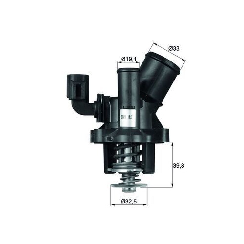 MAHLE Thermostat, Kühlmittel BEHR