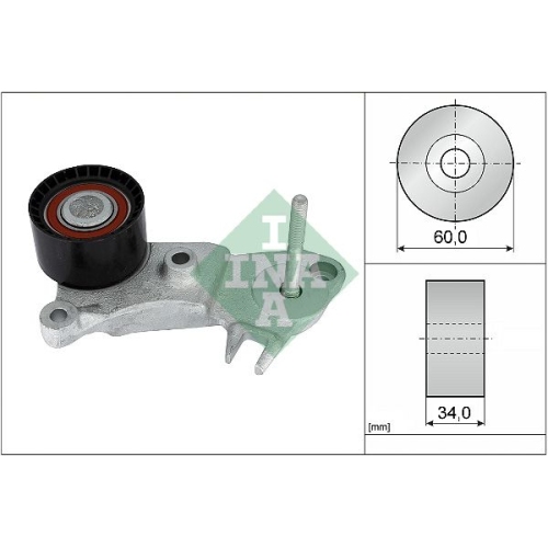 Schaeffler INA Umlenk-/Führungsrolle, Zahnriemen