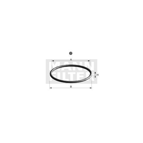 MANN-FILTER Dichtung, Ölfilter