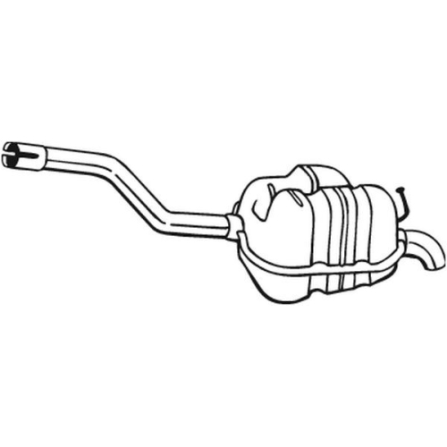 BOSAL Endschalldämpfer