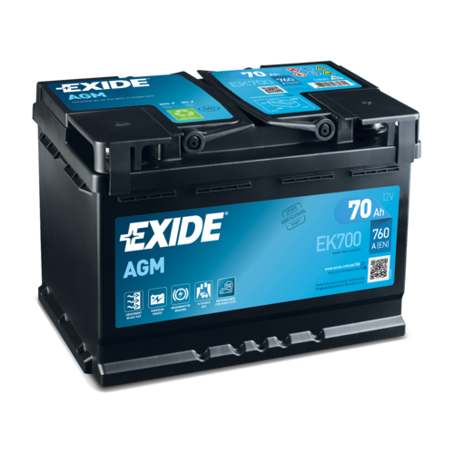 EXIDE Starterbatterie AGM