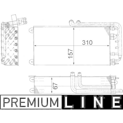 MAHLE Verdampfer, Klimaanlage BEHR *** PREMIUM LINE ***