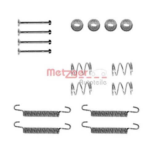 METZGER Zubehörsatz, Feststellbremsbacken
