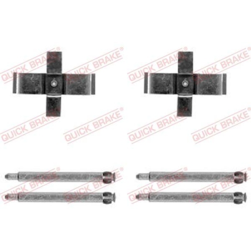 QUICK BRAKE Zubeh&ouml;rsatz, Scheibenbremsbelag