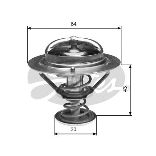 GATES Thermostat, Kühlmittel