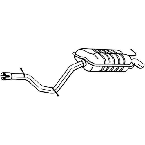 BOSAL Endschalldämpfer