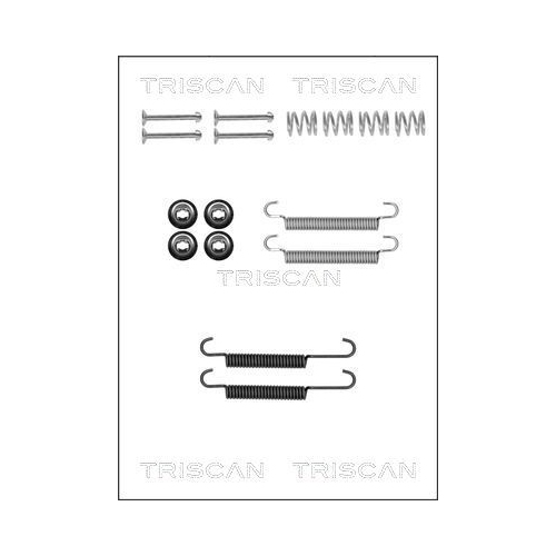 TRISCAN Zubehörsatz, Feststellbremsbacken