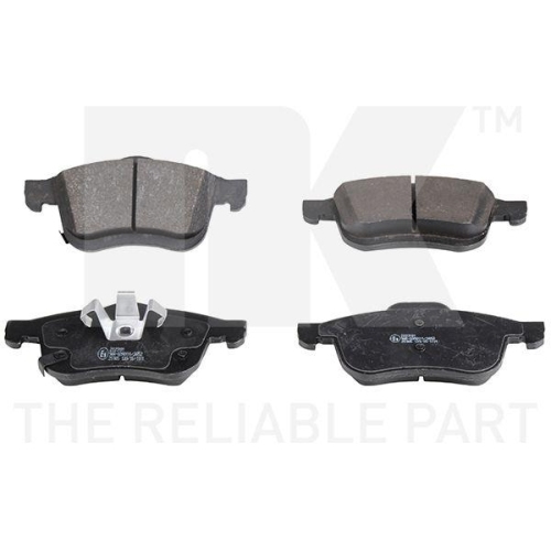 NK Bremsbelagsatz, Scheibenbremse