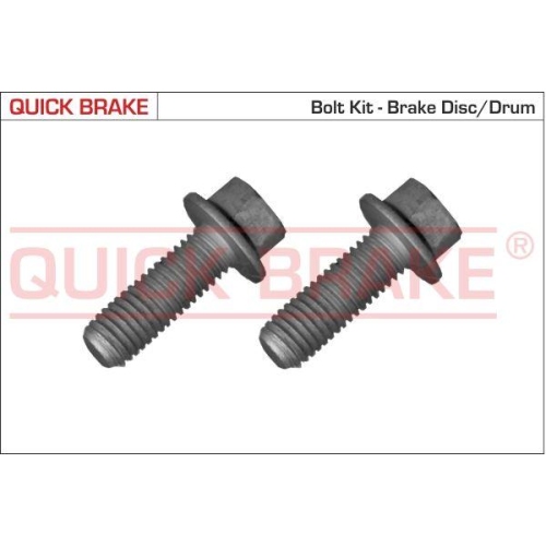 QUICK BRAKE Schraubensatz, Bremsscheibe