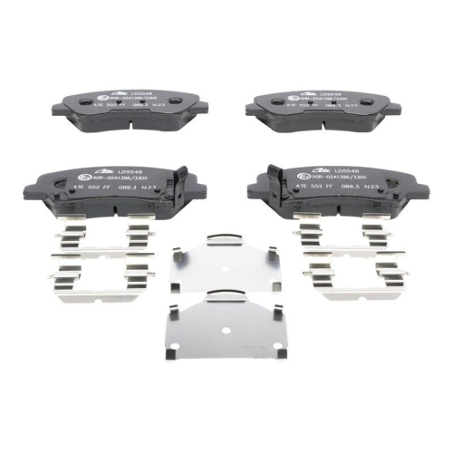 ATE Bremsbelagsatz, Scheibenbremse ATE Ceramic