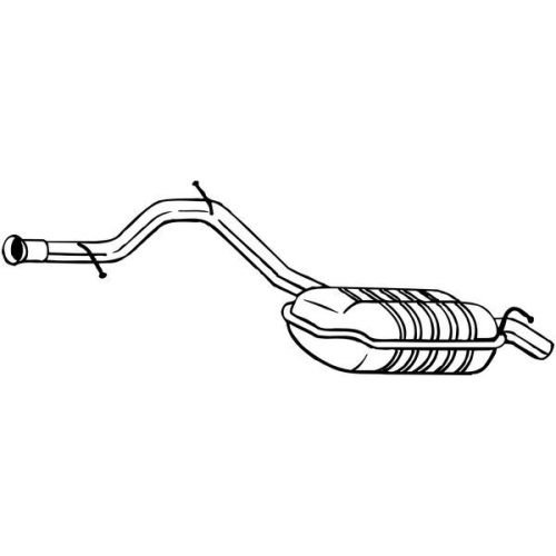 BOSAL Endschalldämpfer