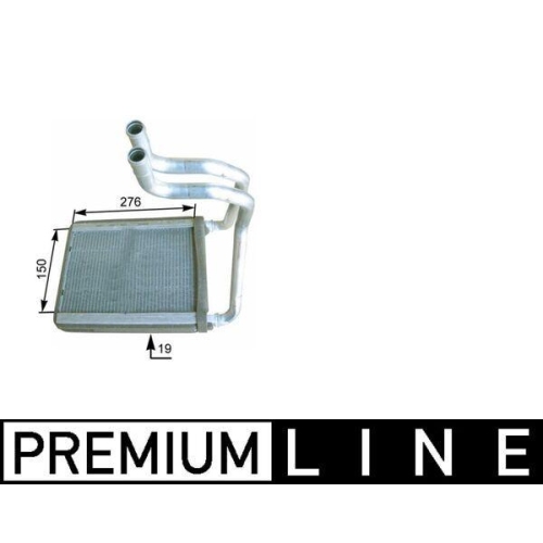 MAHLE Wärmetauscher, Innenraumheizung BEHR *** PREMIUM LINE ***