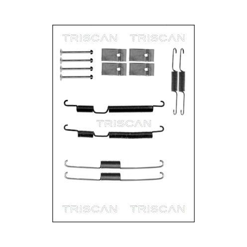 TRISCAN Zubehörsatz, Bremsbacken