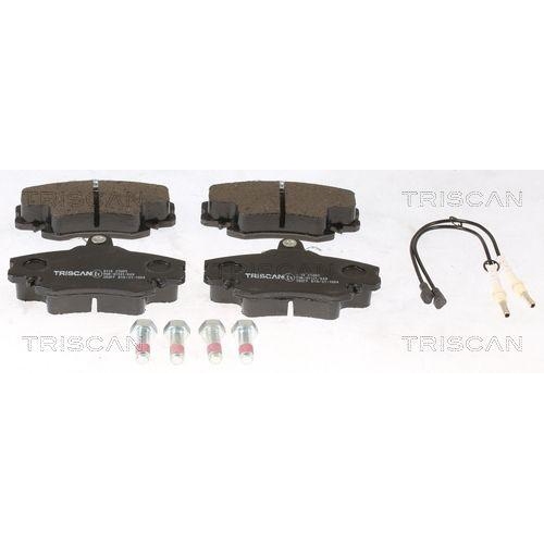 TRISCAN Bremsbelagsatz, Scheibenbremse
