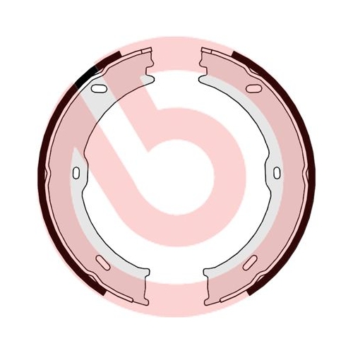 BREMBO Bremsbackensatz, Feststellbremse ESSENTIAL LINE