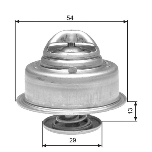 GATES Thermostat, Kühlmittel